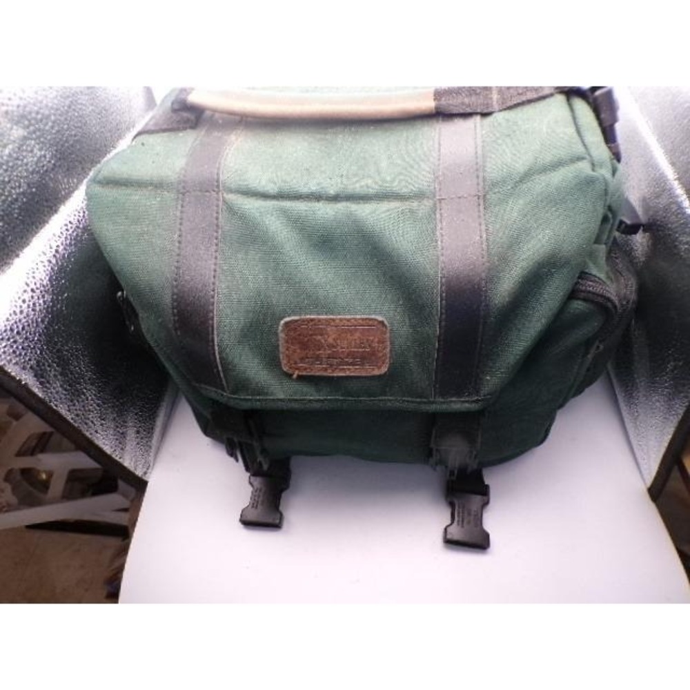 LLite‎ Tamrac Express LTX Large SLR Camera Bag Green Adjustable Padded Dividers